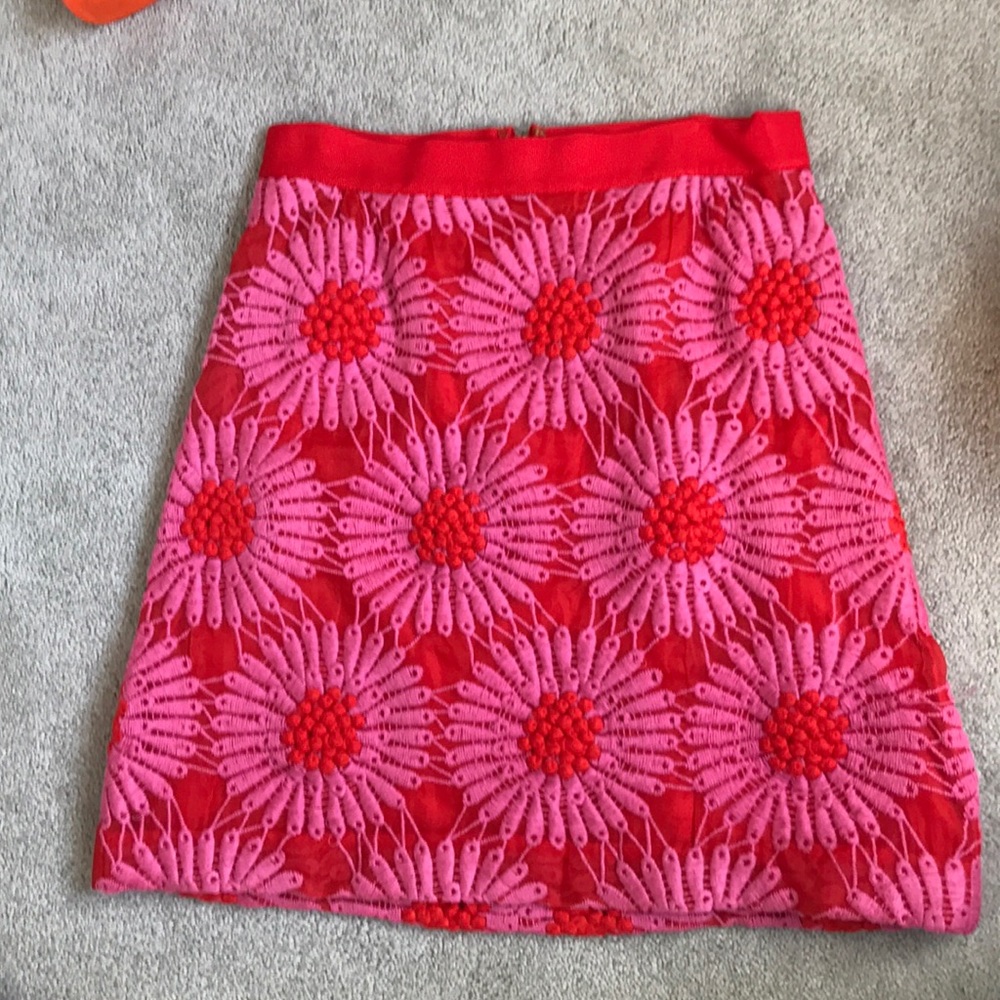 Kate Spade Embroidered Skirt